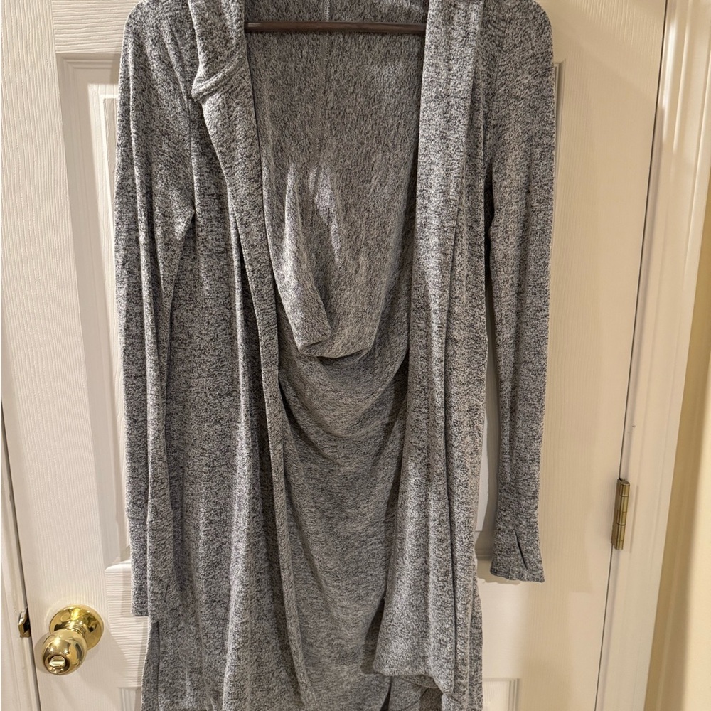 Athleta Heather Gray Cardigan